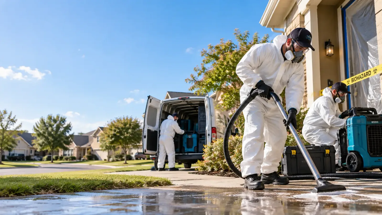 Biohazard Cleanup in Old Glory, TX